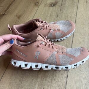 On Running Pink Athletic Shoes with CloudTec Sole